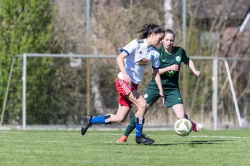 Bild 289 - wBJ Hamburger SV - WfL Wolfsburg : Ergebnis: 2:1